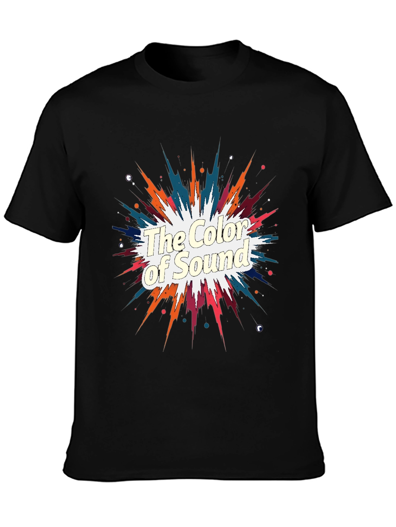 The Color of Sound Graphic T-Shirt