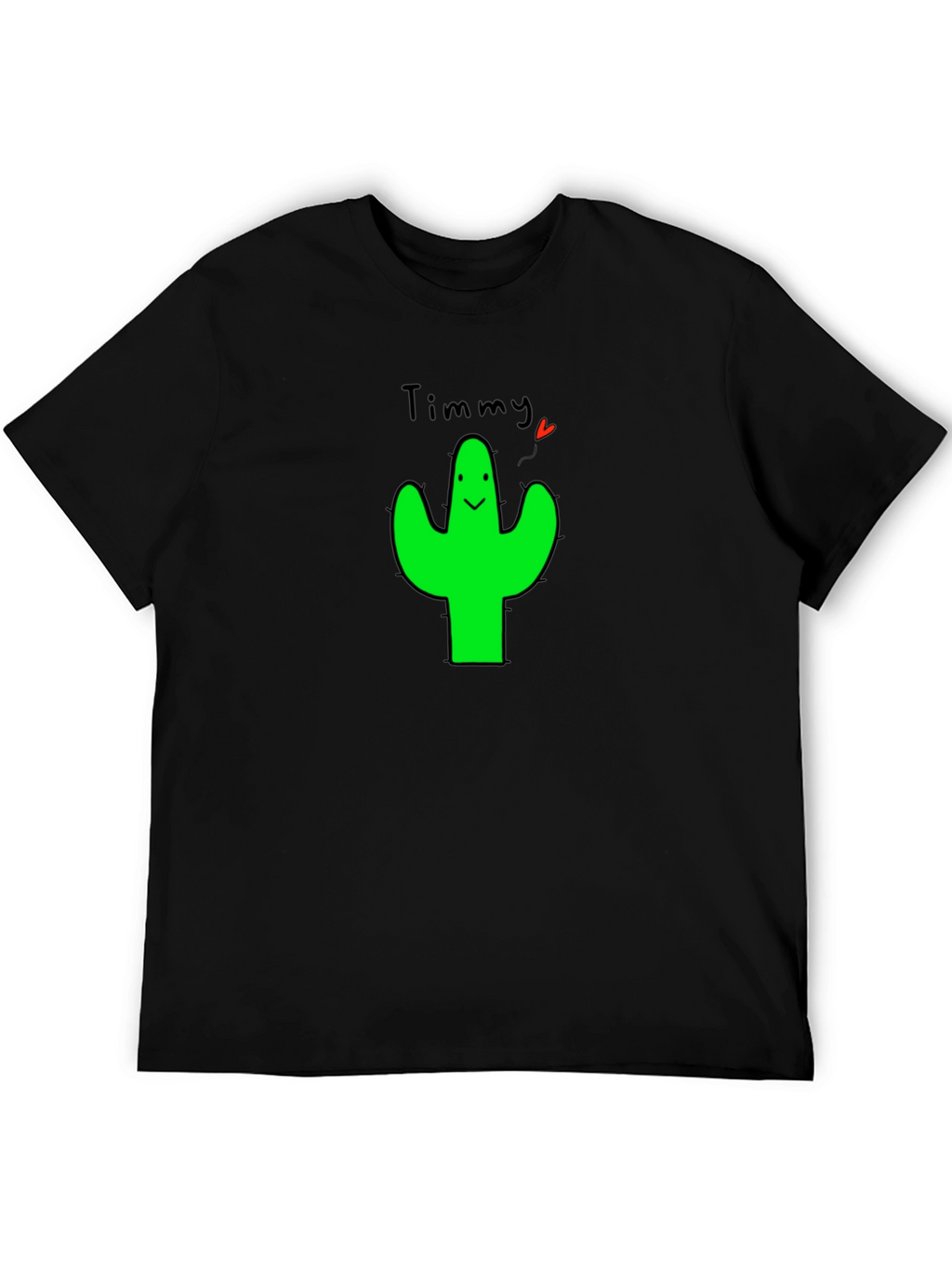 Timmy Cactus Graphic T-Shirt - Cute & Trendy