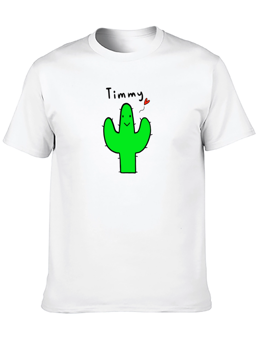 Timmy Cactus Graphic T-Shirt - Cute & Trendy