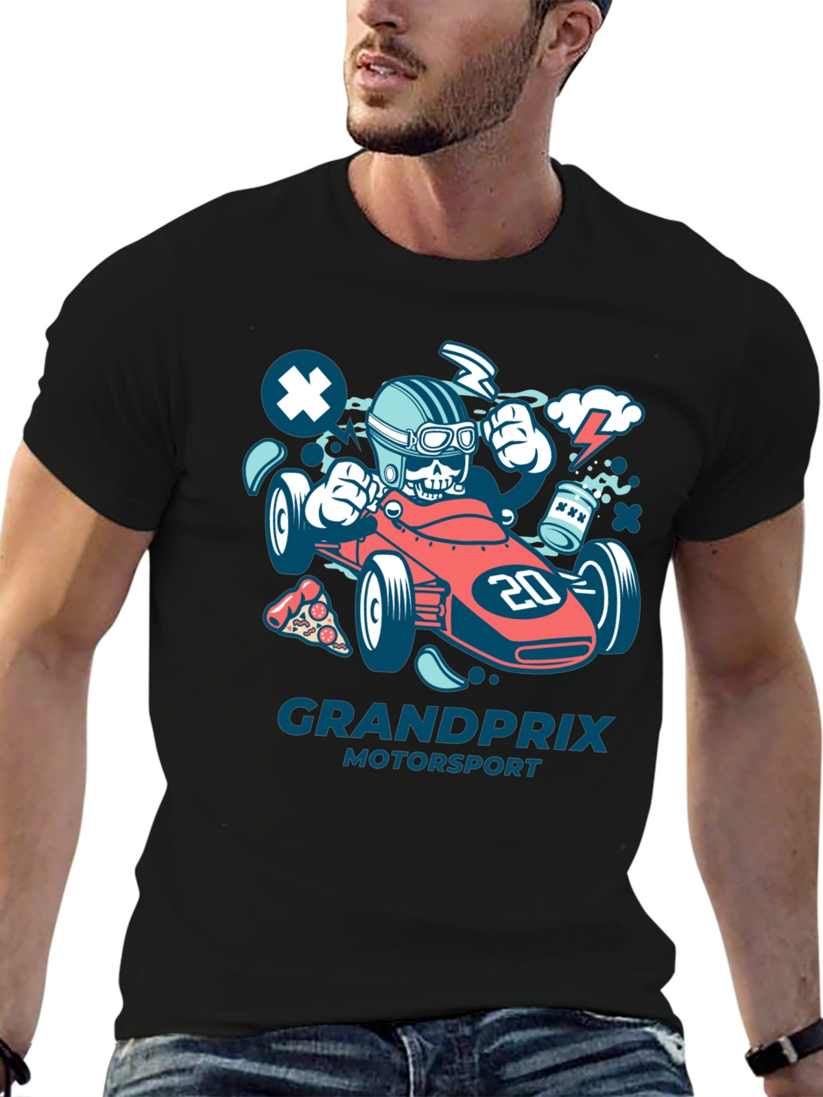 Grand Prix Motorsport Graphic T-Shirt