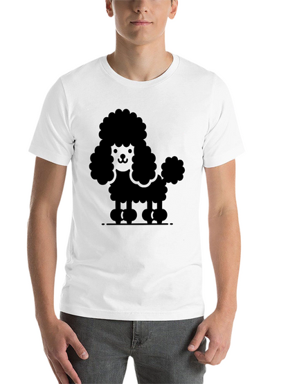 Poodle Graphic Tee - Cute Dog Lover Shirt