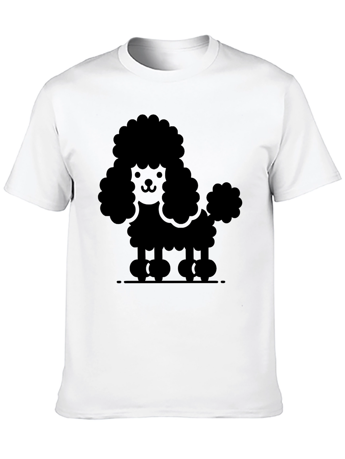 Poodle Graphic Tee - Cute Dog Lover Shirt