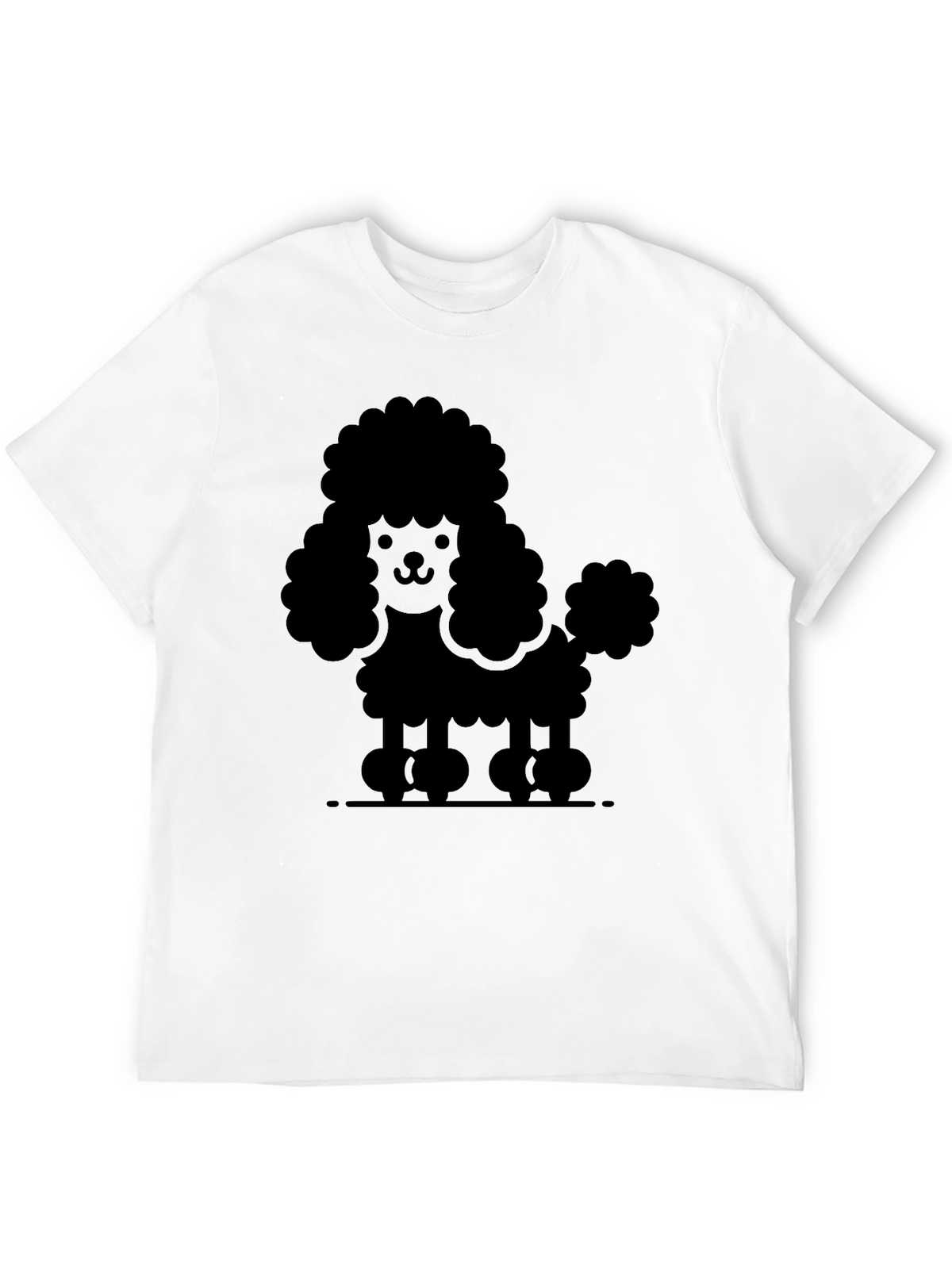 Poodle Graphic Tee - Cute Dog Lover Shirt