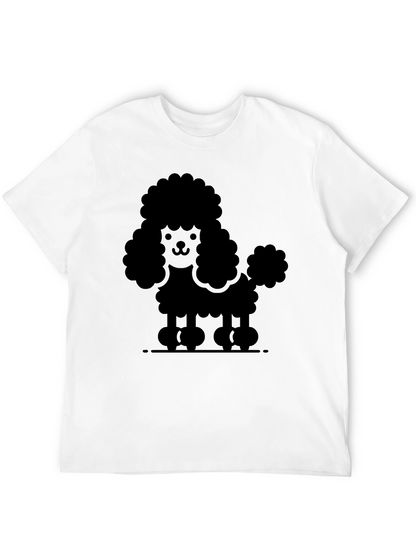 Poodle Graphic Tee - Cute Dog Lover Shirt