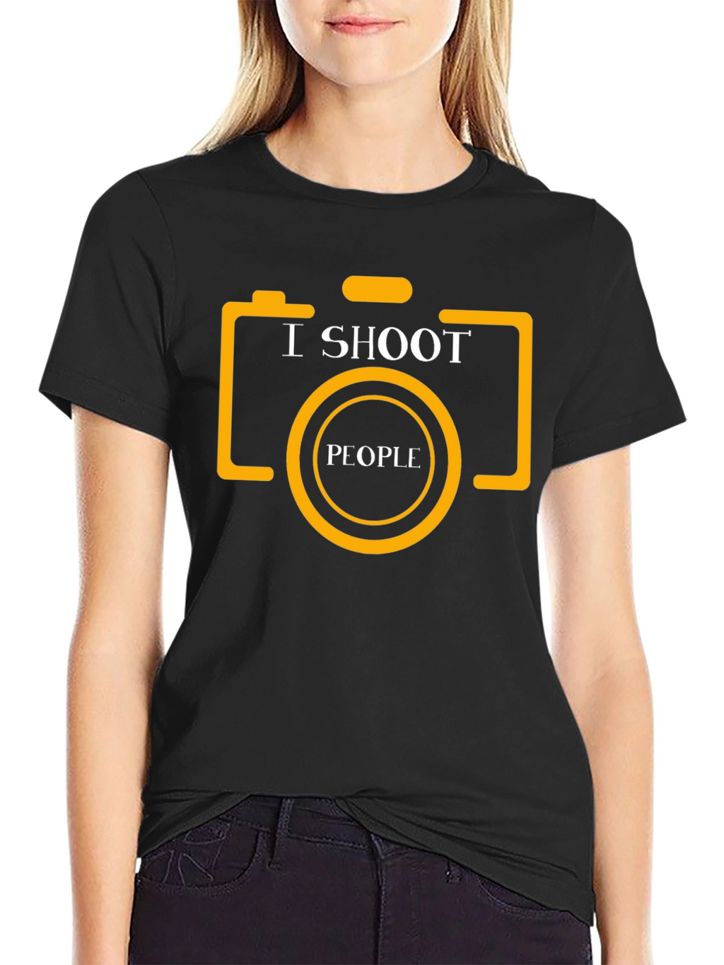 I Shoot People Photography Graphic Tee