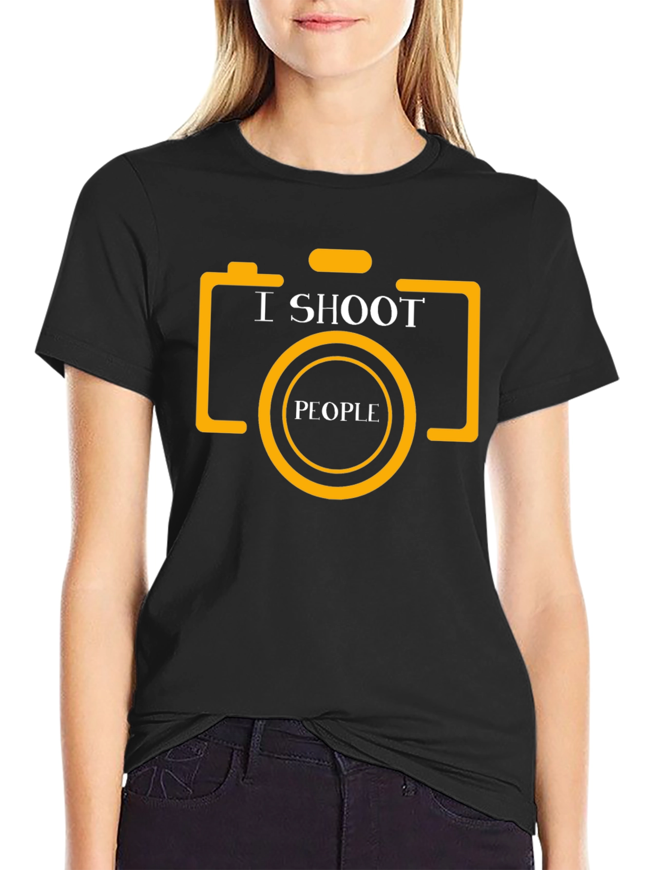 I Shoot People Photography Graphic Tee