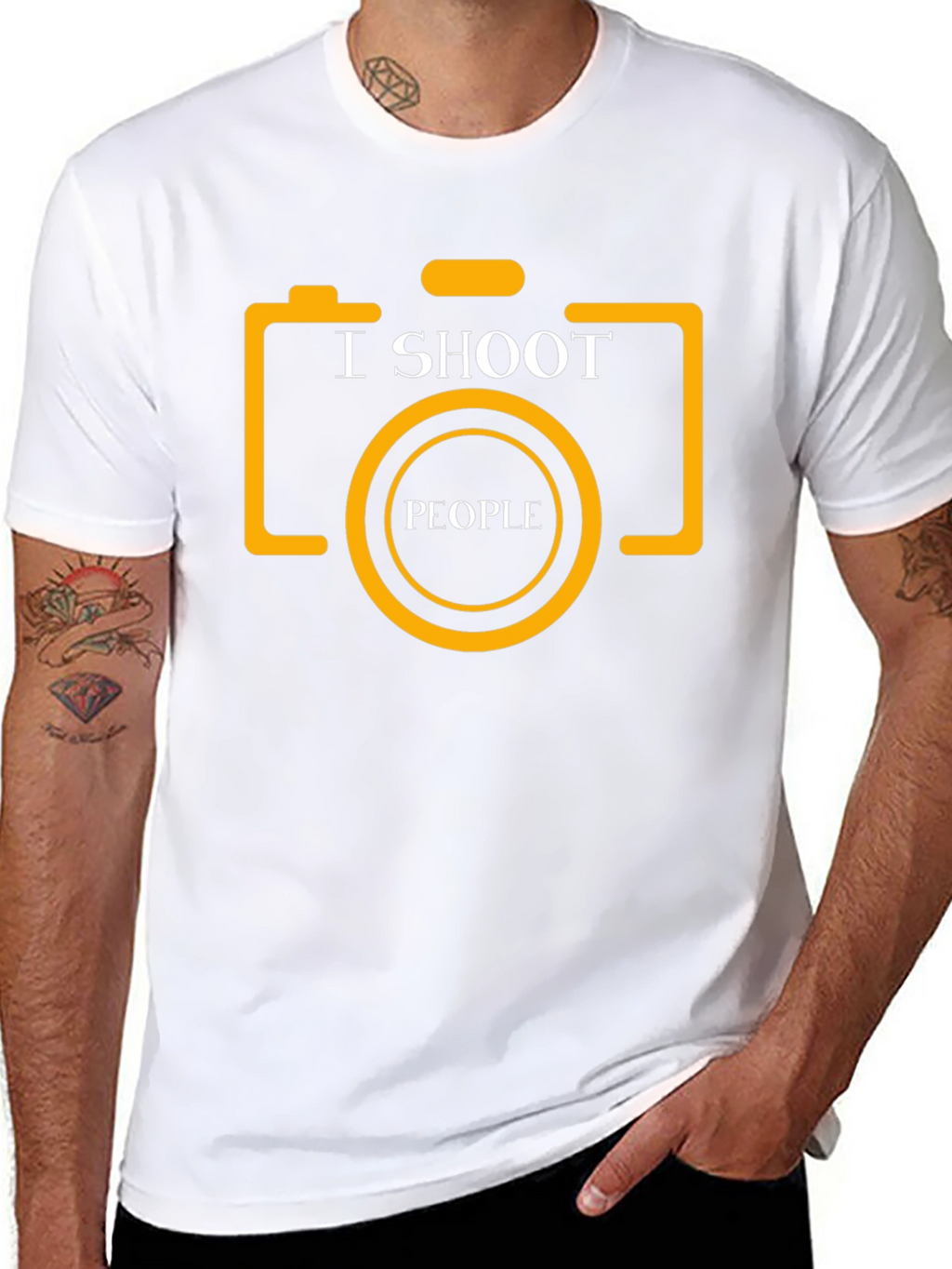 I Shoot People Photography Graphic Tee