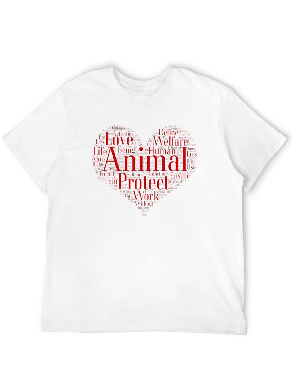 Animal Lover Graphic T-Shirt - Protect & Welfare