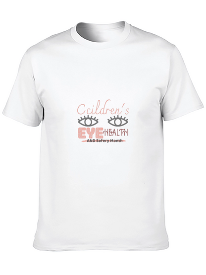 Childrens Eye Health T-Shirt - Black