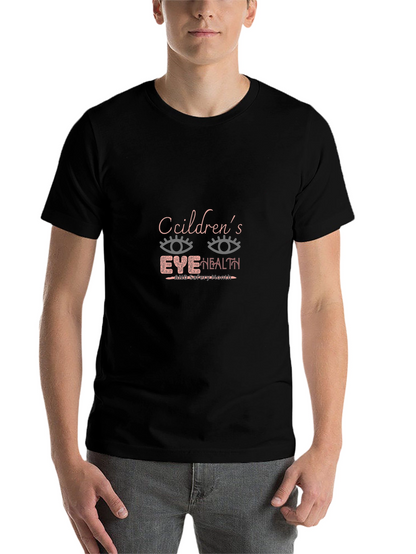 Childrens Eye Health T-Shirt - Black