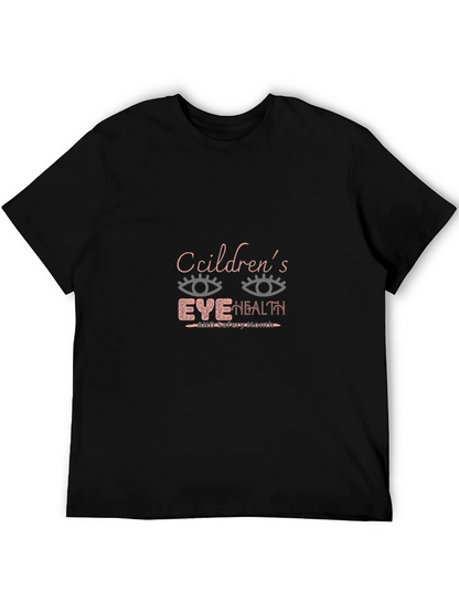 Childrens Eye Health T-Shirt - Black