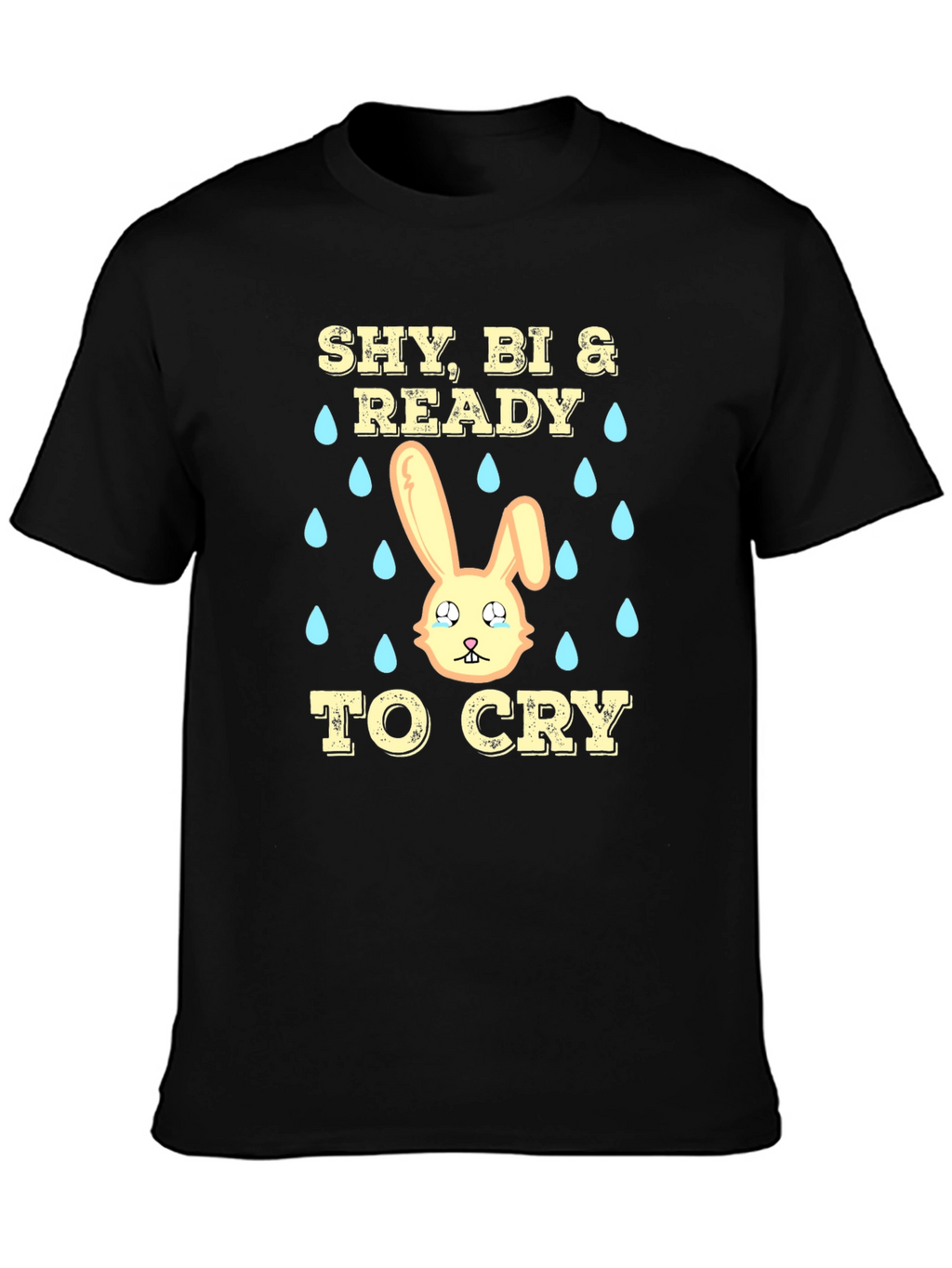 Shy Bi & Ready to Cry Graphic T-Shirt