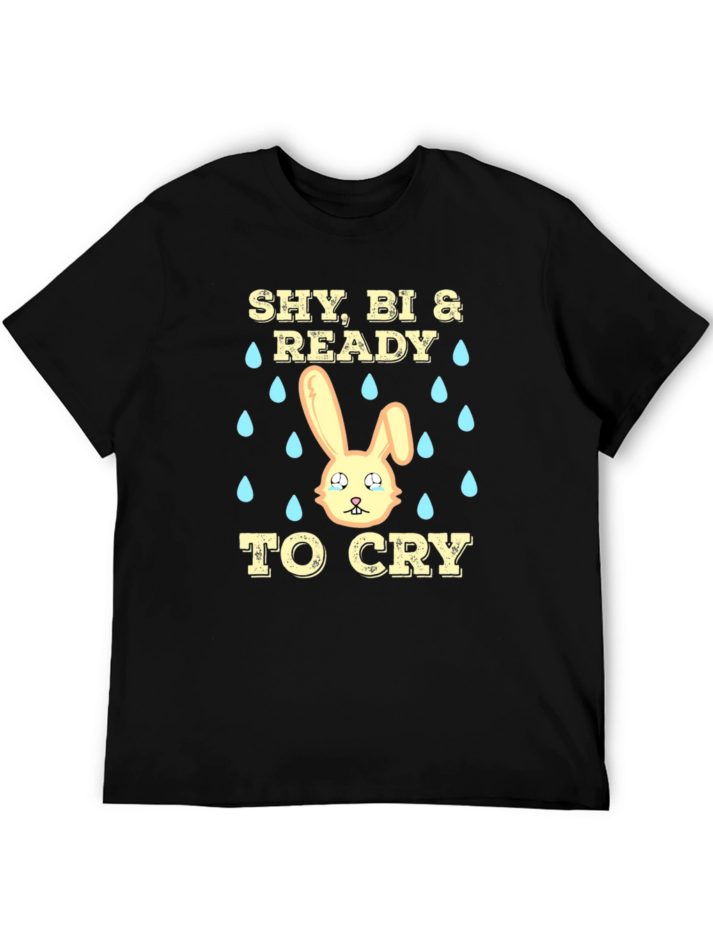 Shy Bi & Ready to Cry Graphic T-Shirt