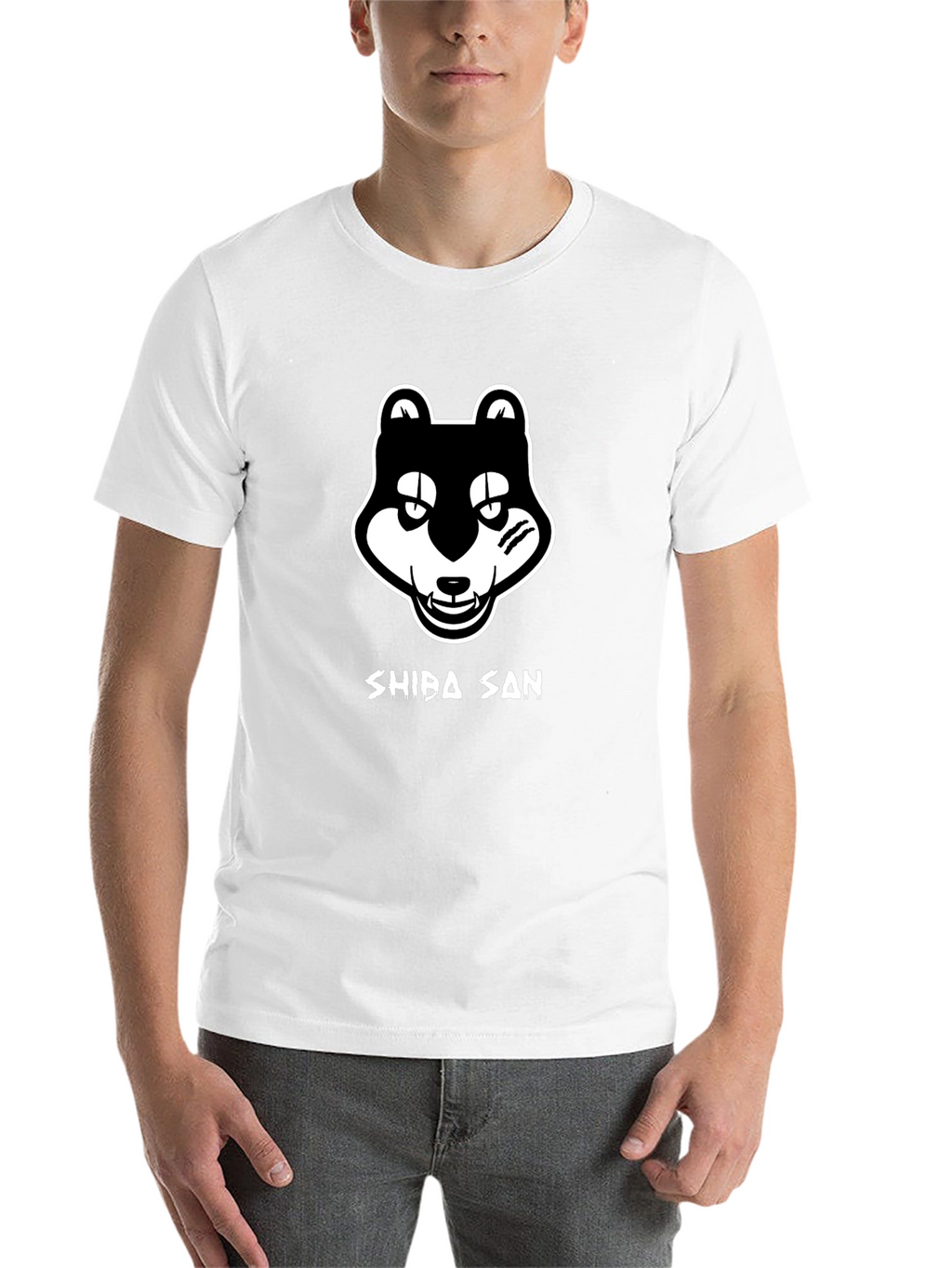 Shiba San T-Shirt Black Graphic Tee
