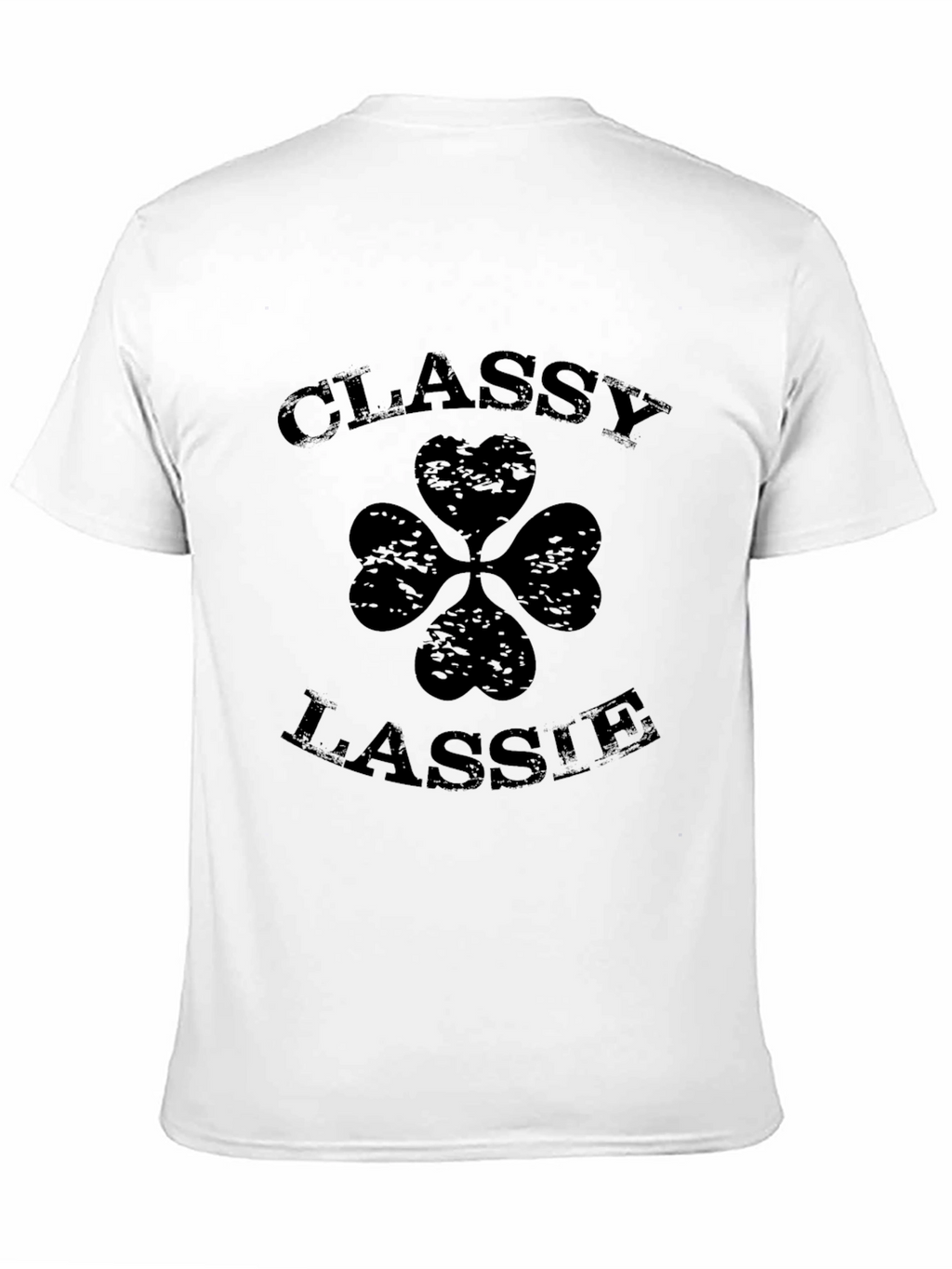 Classy Lassie Shamrock Graphic Tee