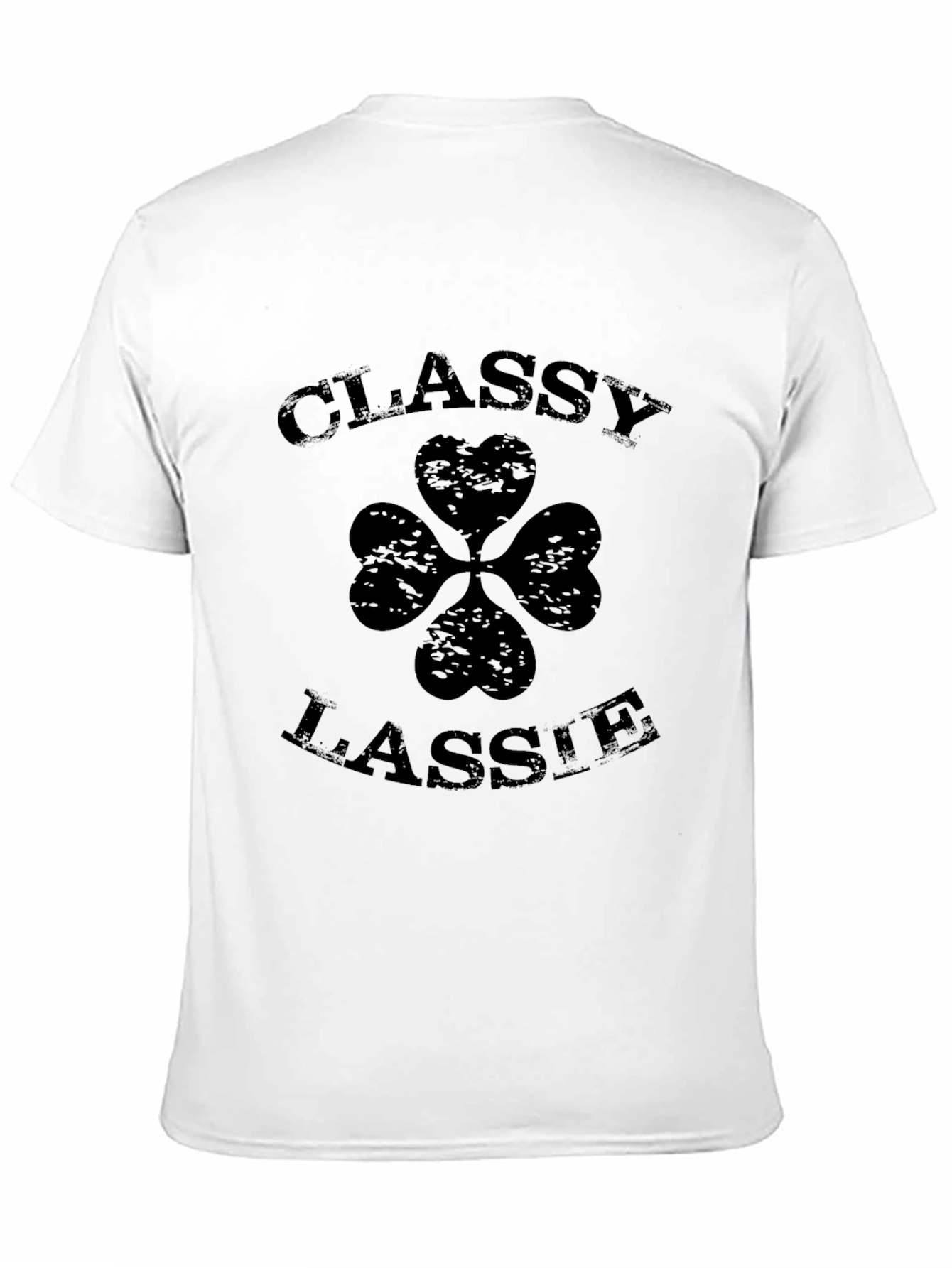 Classy Lassie Shamrock Graphic Tee