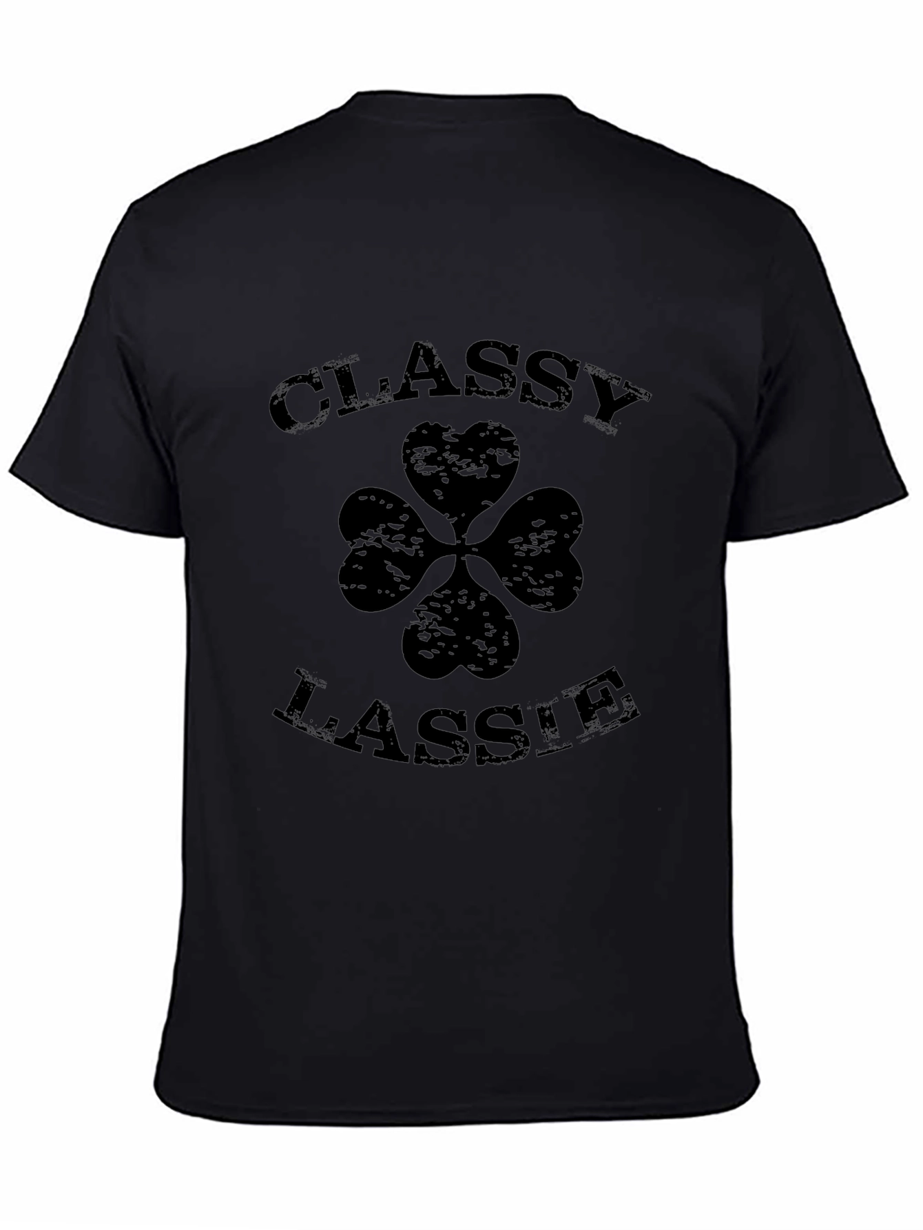 Classy Lassie Shamrock Graphic Tee