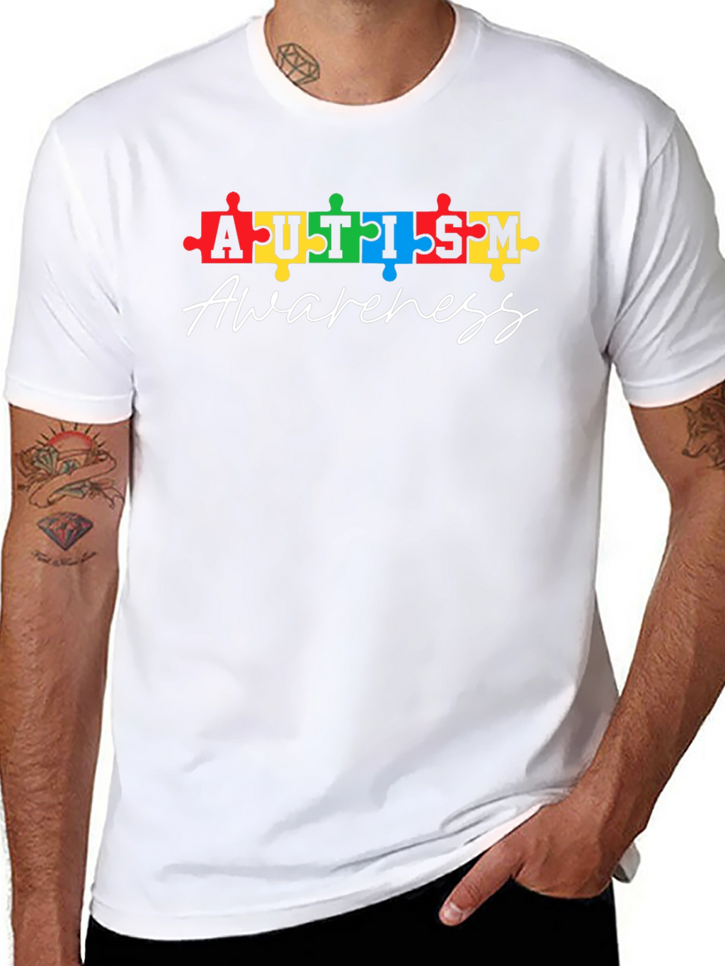 Autism Awareness Puzzle Piece T-Shirt