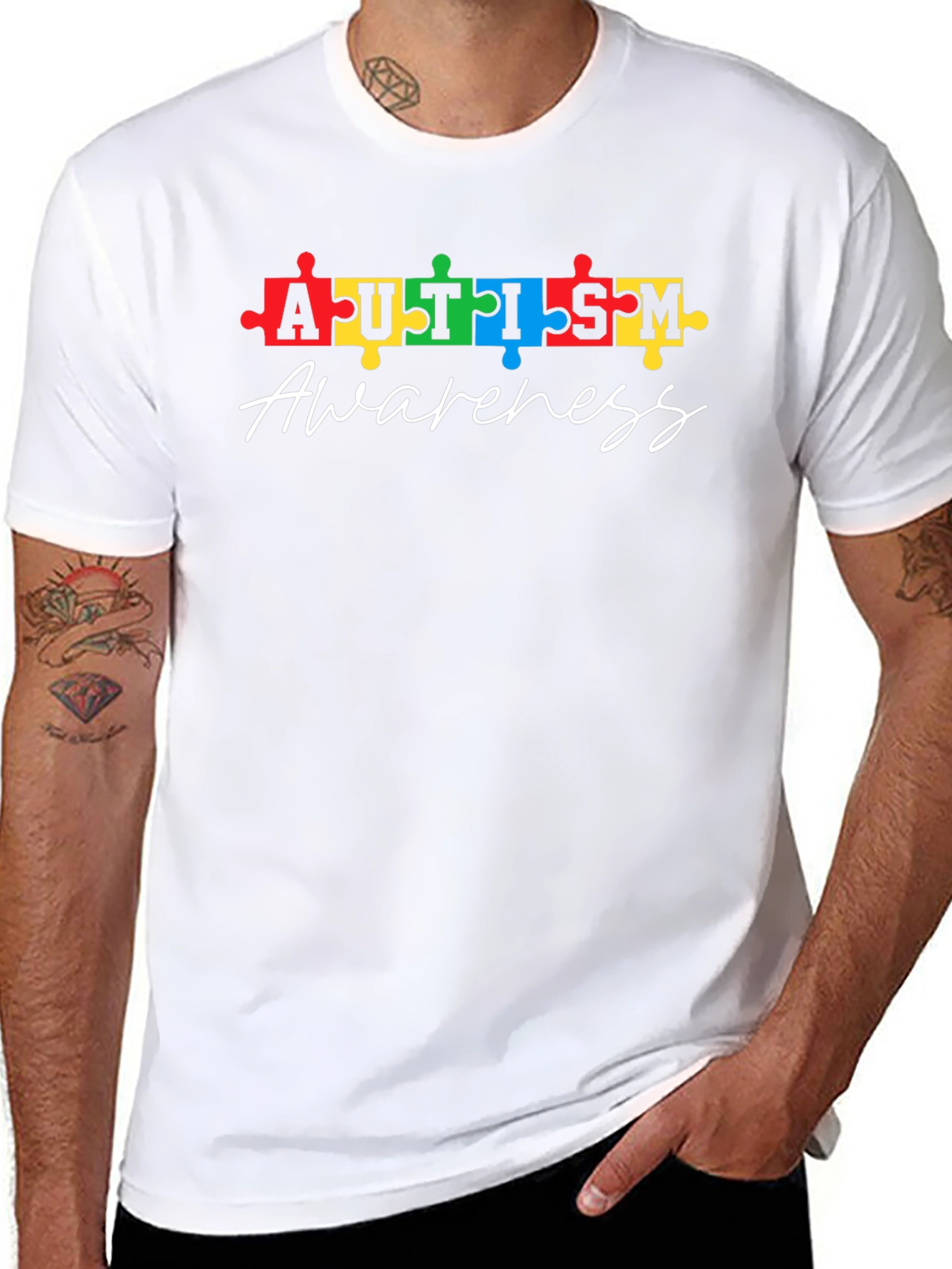 Autism Awareness Puzzle Piece T-Shirt