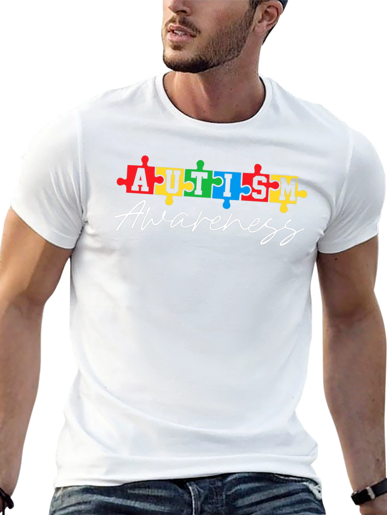 Autism Awareness Puzzle Piece T-Shirt