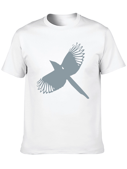 Raven Graphic Tee - Mens Black T-Shirt
