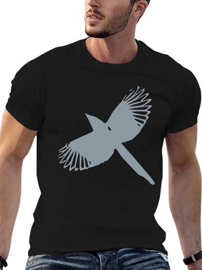 Raven Graphic Tee - Mens Black T-Shirt