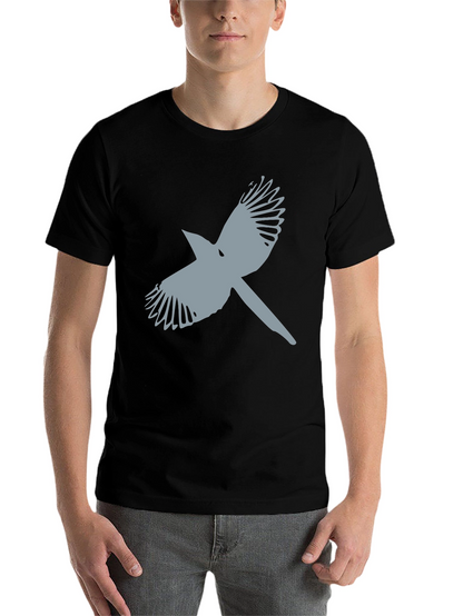 Raven Graphic Tee - Mens Black T-Shirt