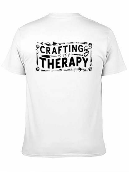 Crafting is My Therapy Graphic Tee