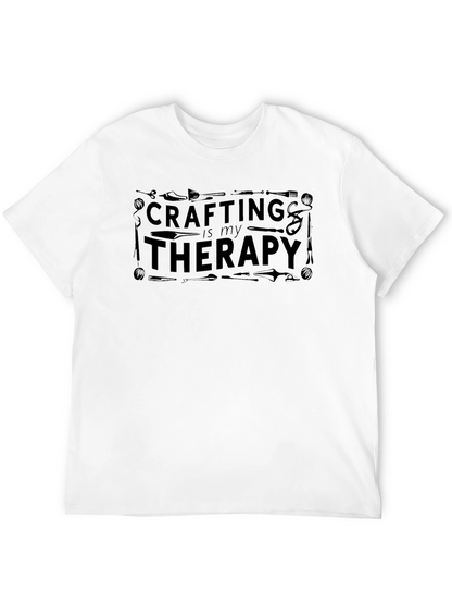 Crafting is My Therapy Graphic Tee