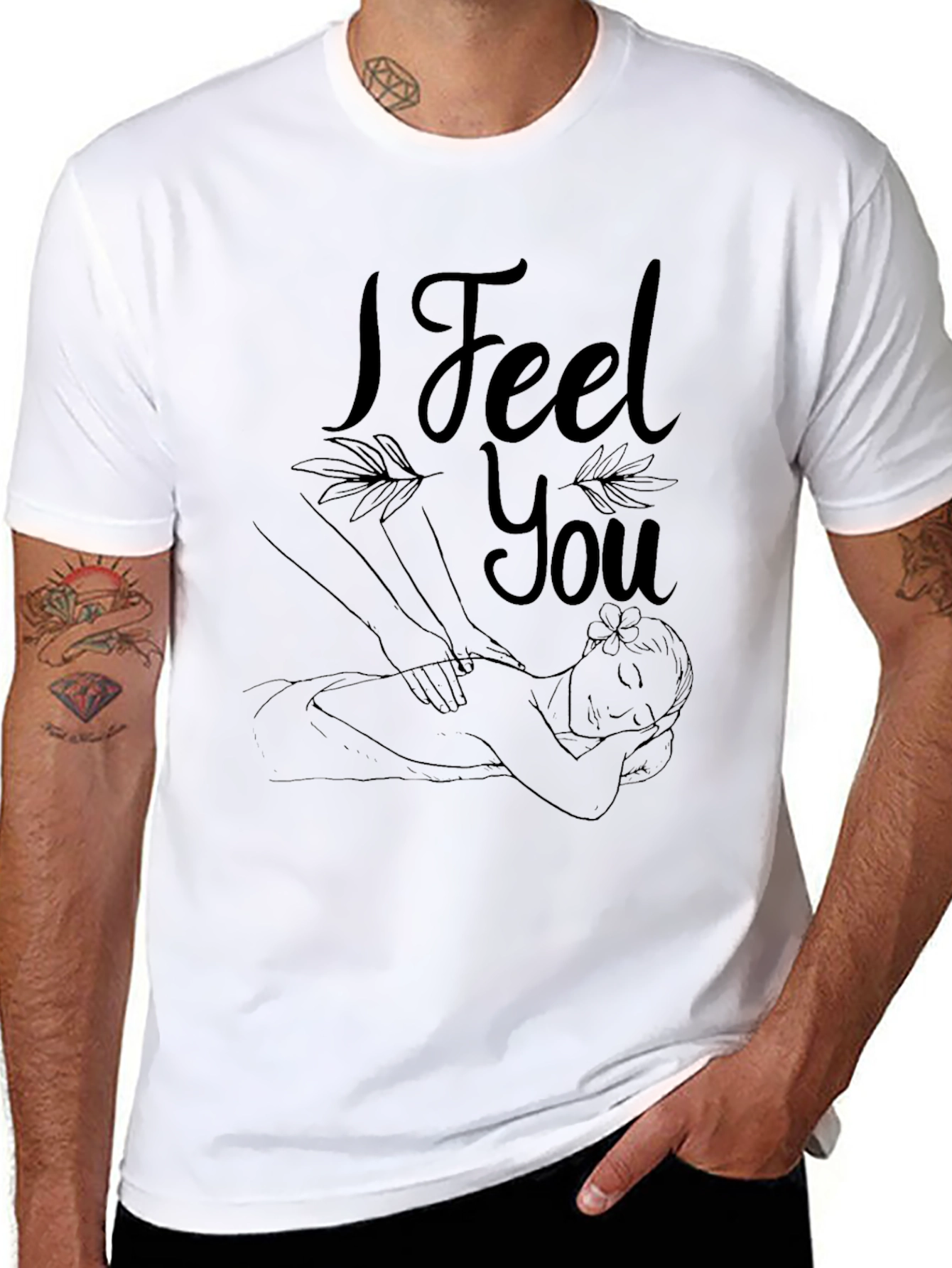 I Feel You Massage Therapy T-Shirt
