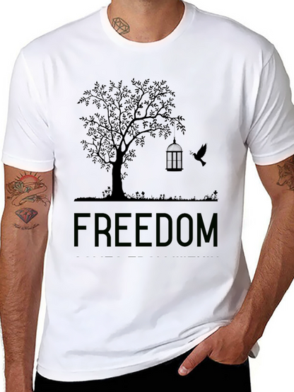 Freedom Tree Birdcage T-Shirt