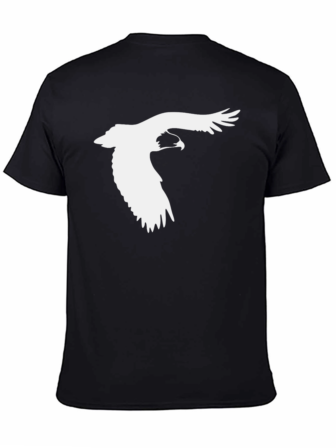 Eagle Graphic Black Tee - Mens Short Sleeve