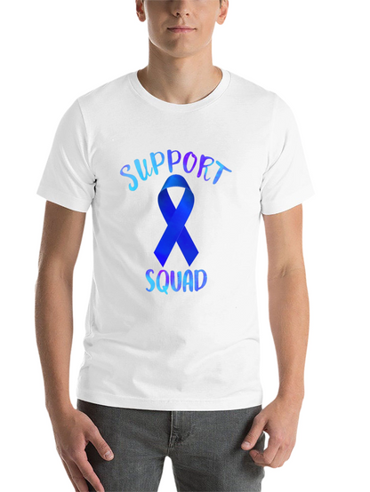 Support Squad Ribbon Graphic Tee