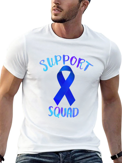 Support Squad Ribbon Graphic Tee