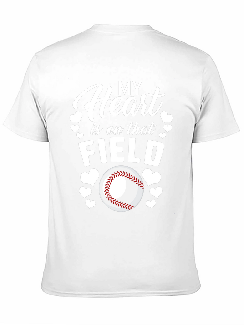 Heart on the Field Baseball T-Shirt
