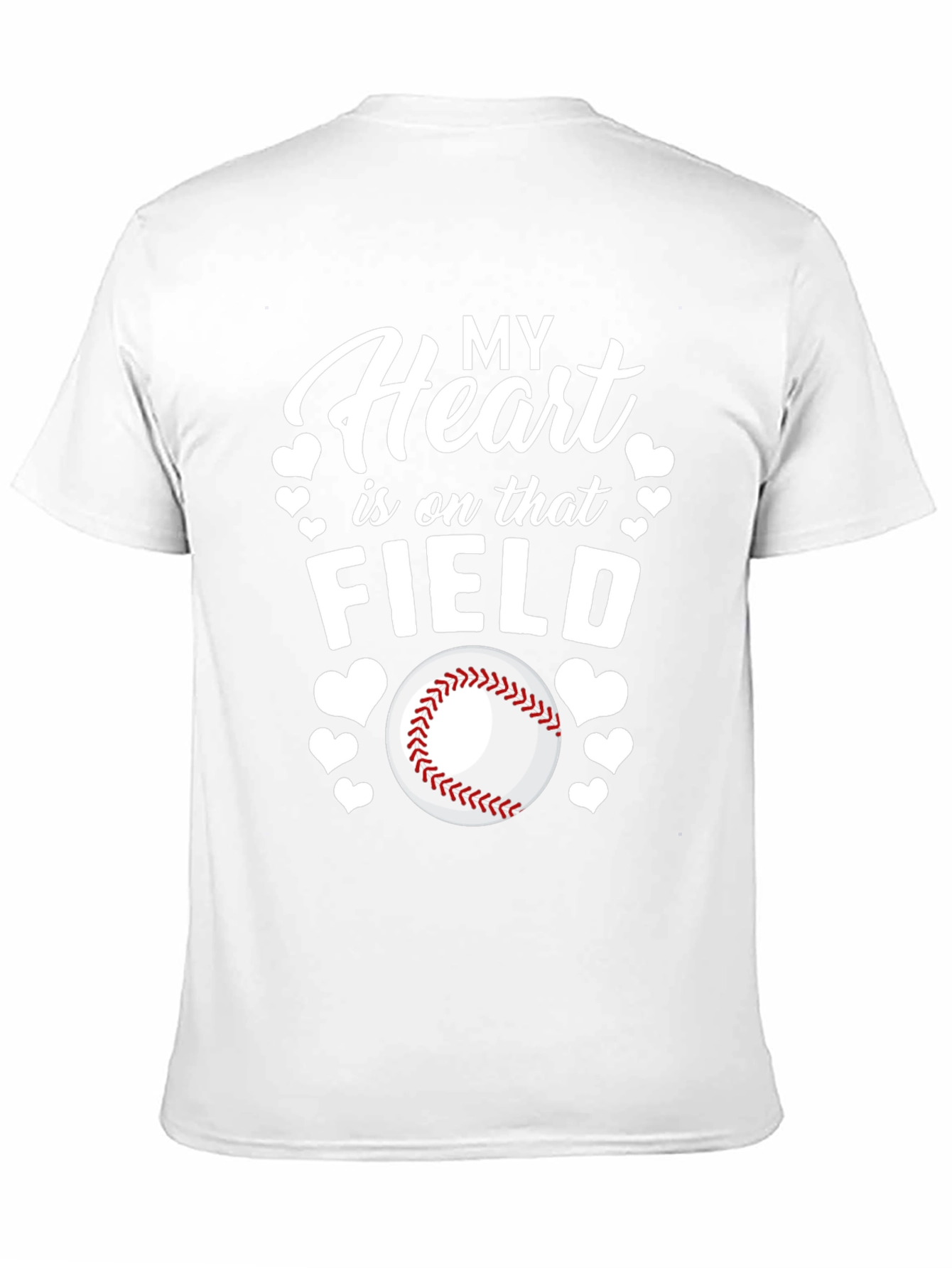 Heart on the Field Baseball T-Shirt