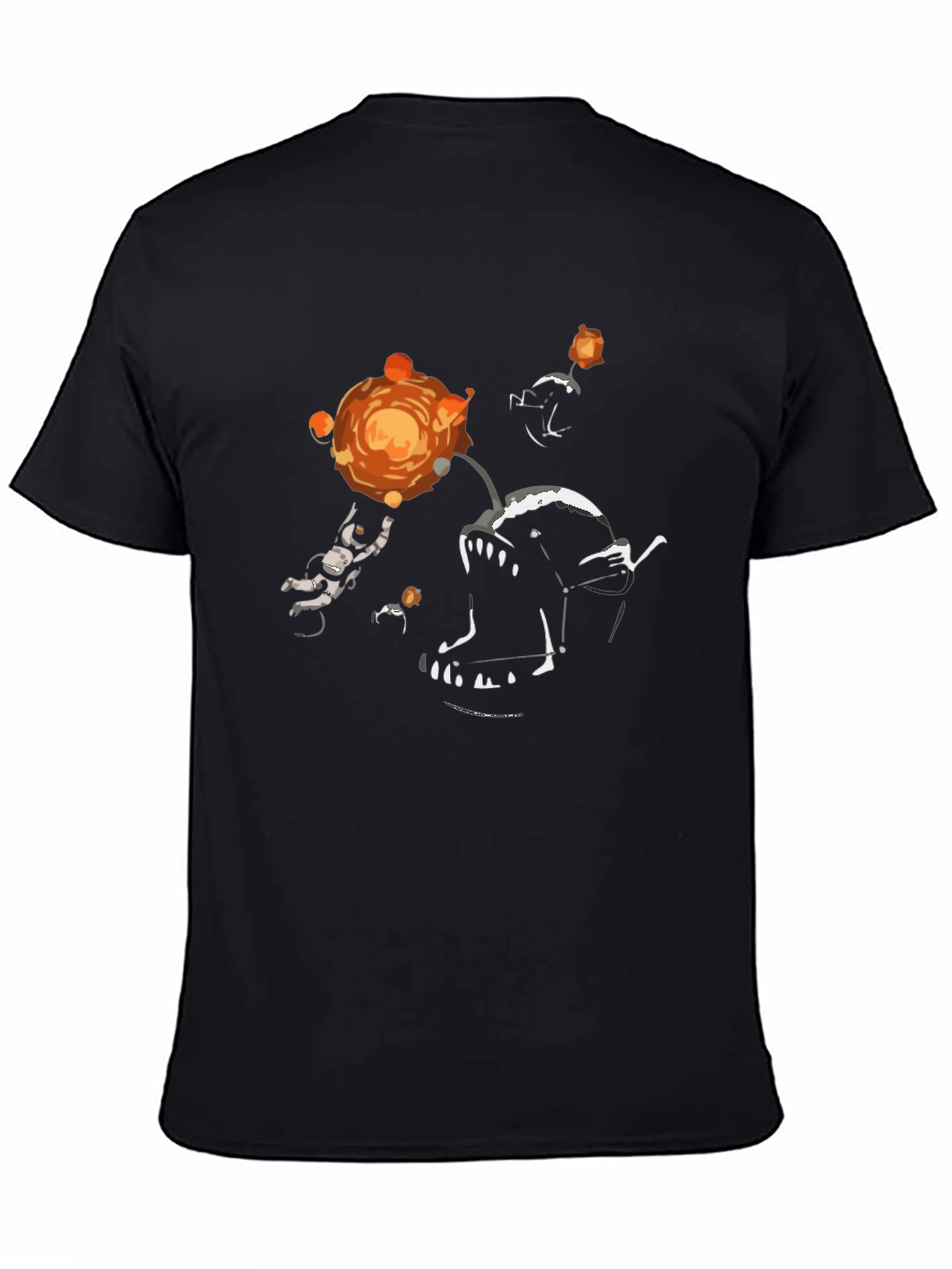 Astronaut Anglerfish Graphic Tee