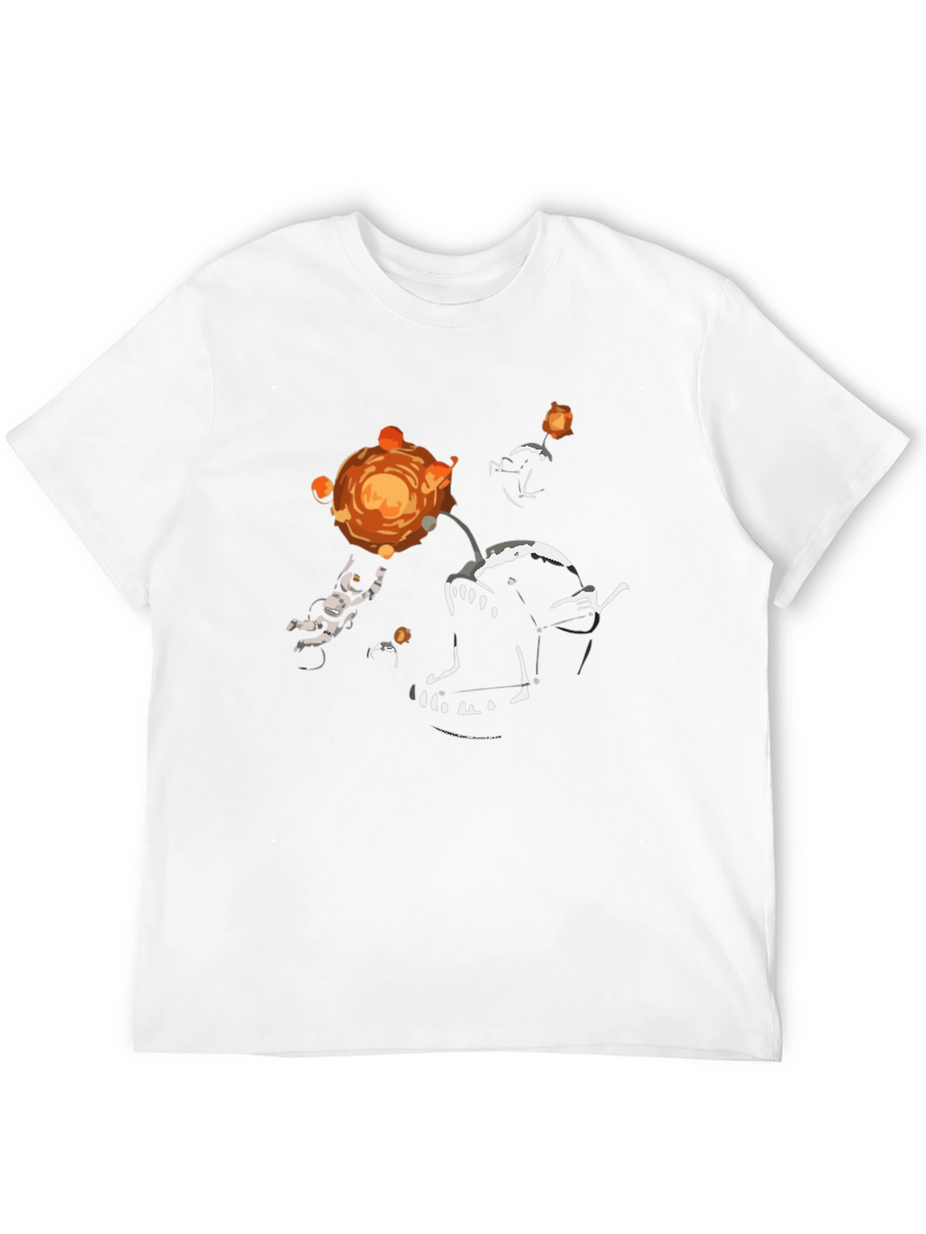 Astronaut Anglerfish Graphic Tee