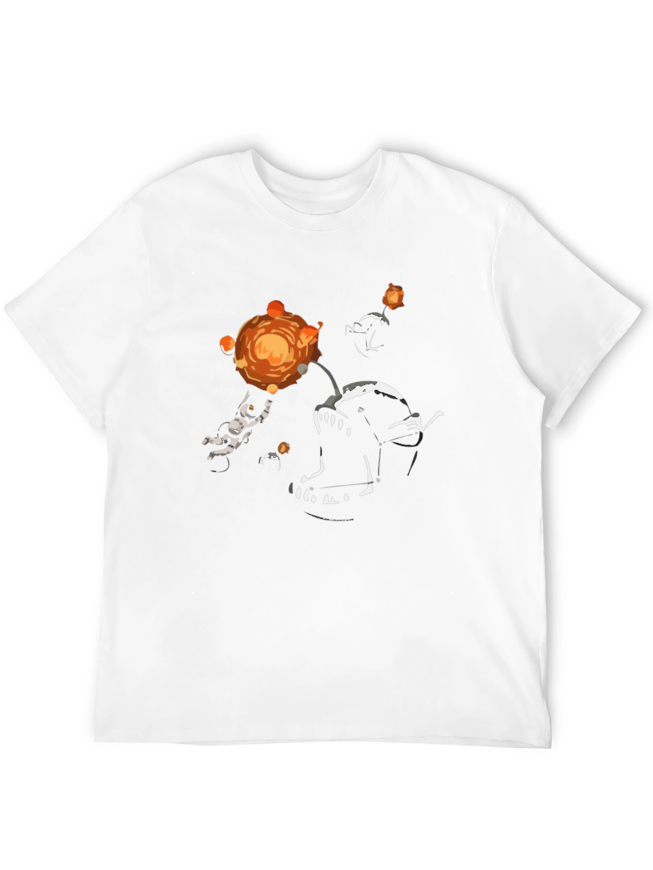 Astronaut Anglerfish Graphic Tee