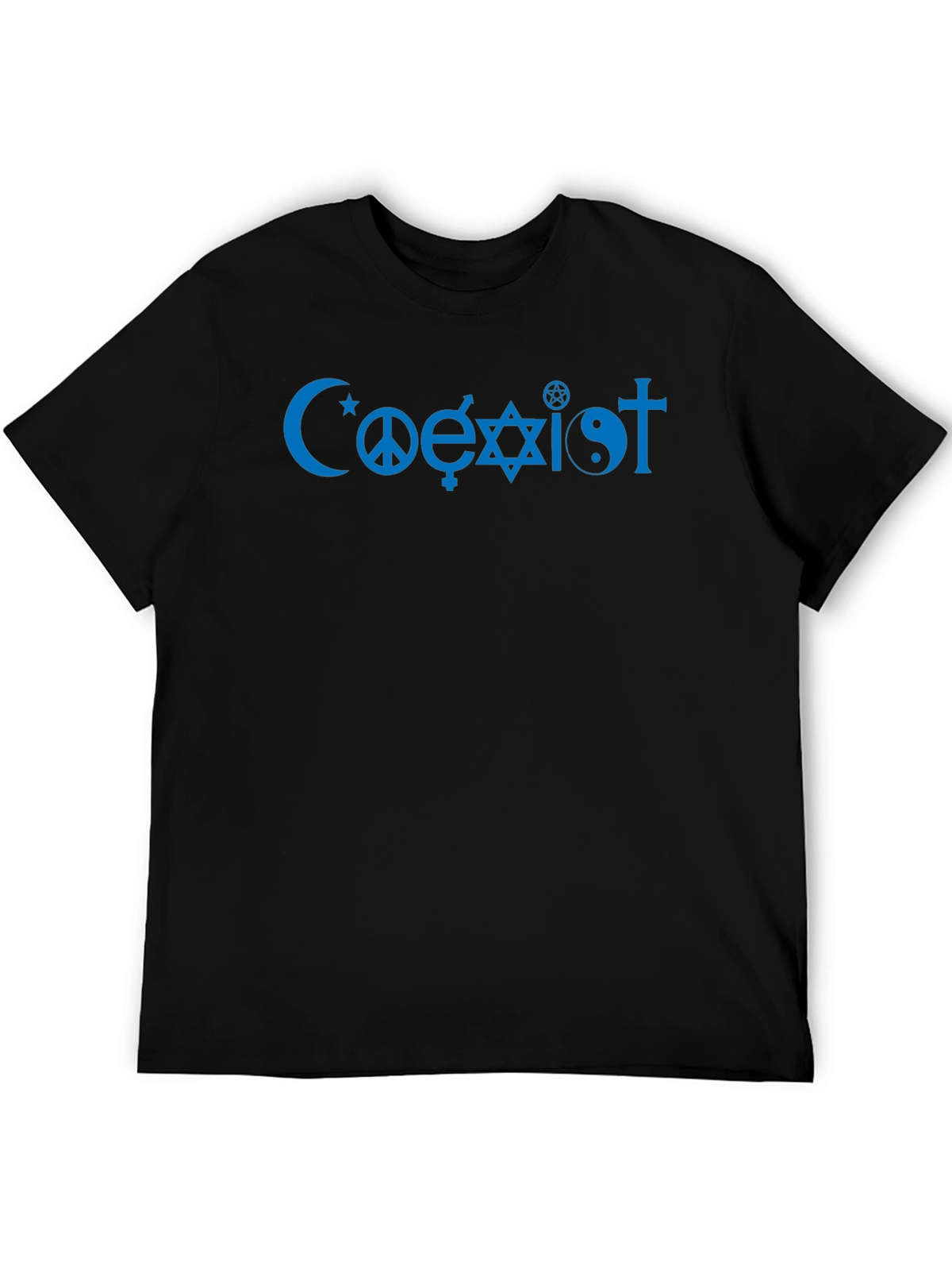Coexist Symbol Black T-Shirt