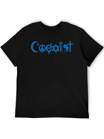 Coexist Symbol Black T-Shirt