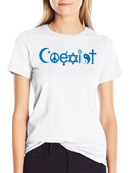 Coexist Symbol Black T-Shirt