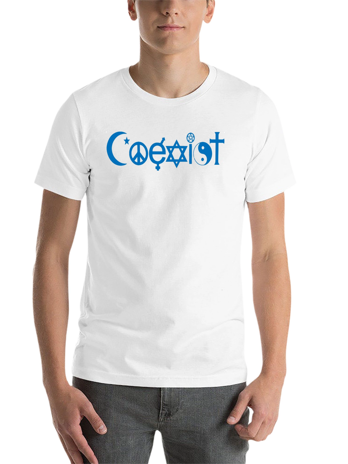 Coexist Symbol Black T-Shirt