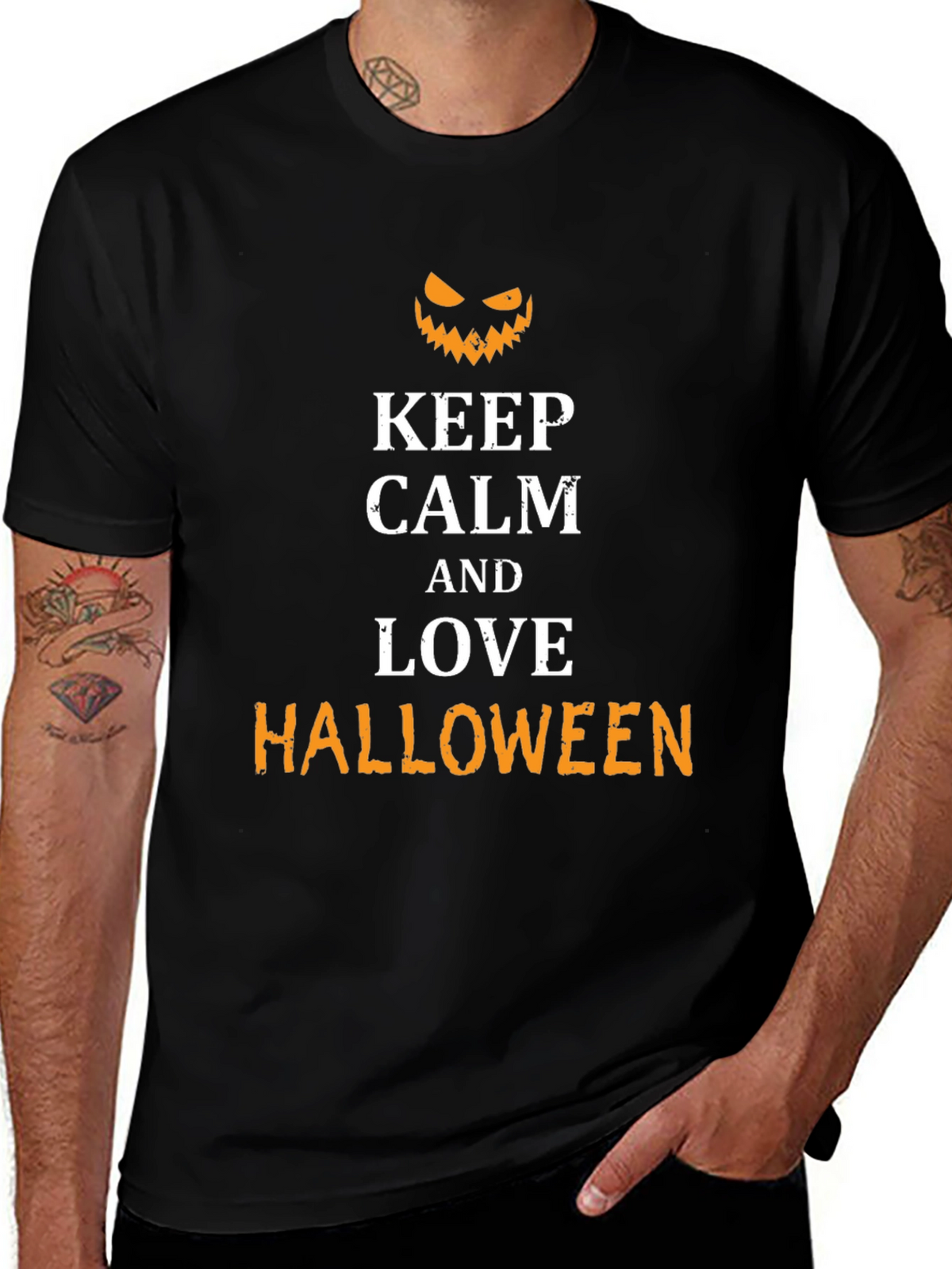 Keep Calm and Love Halloween T-Shirt