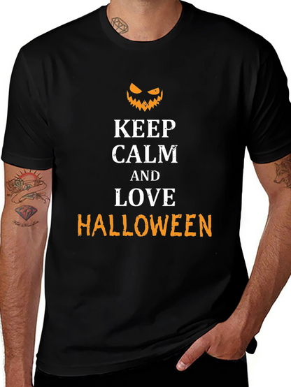 Keep Calm and Love Halloween T-Shirt