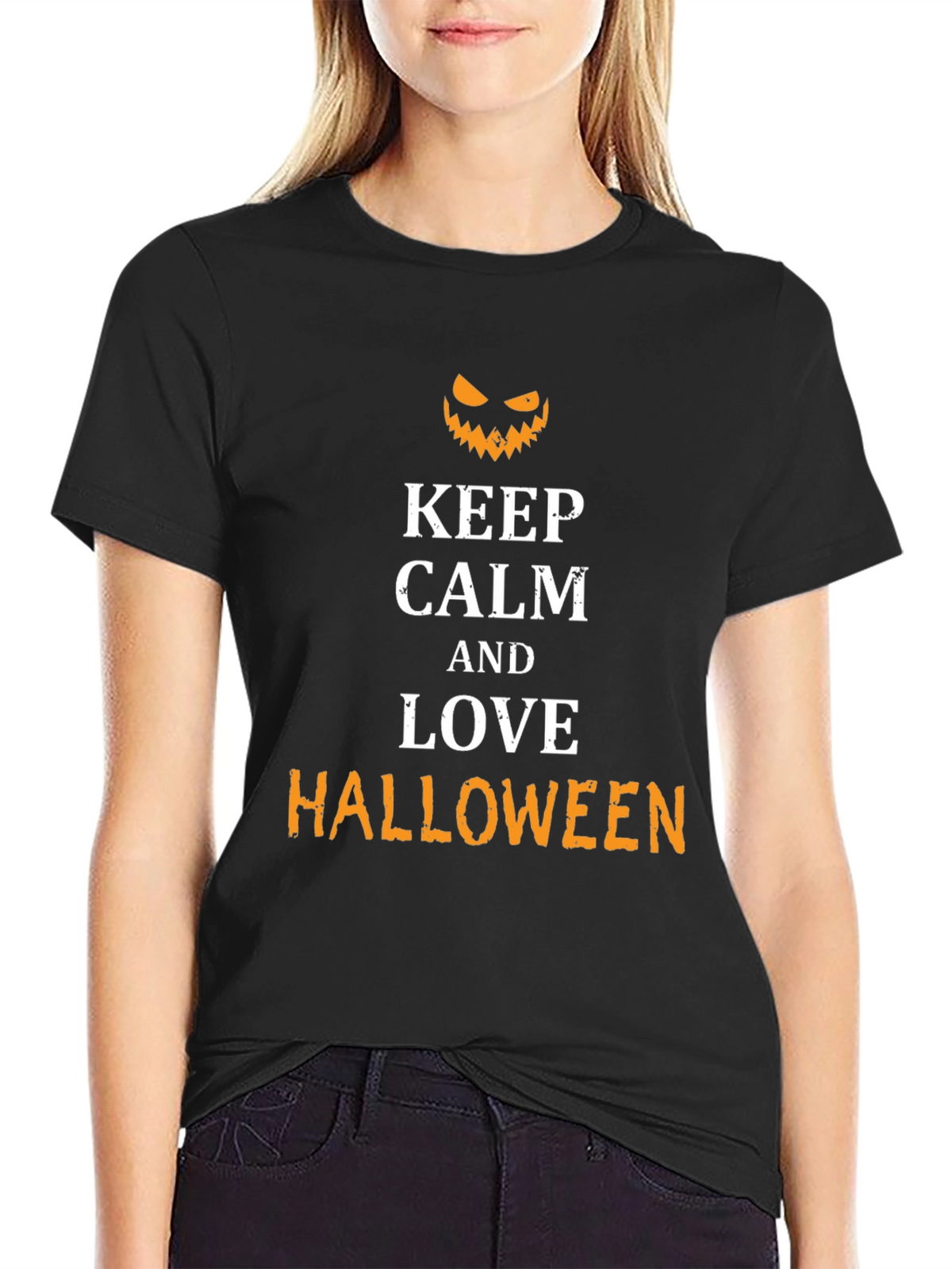 Keep Calm and Love Halloween T-Shirt