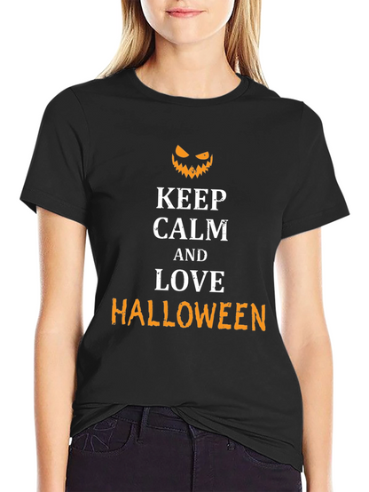 Keep Calm and Love Halloween T-Shirt