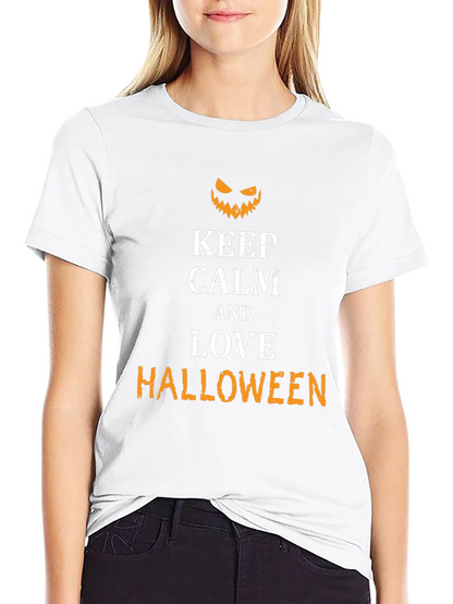 Keep Calm and Love Halloween T-Shirt