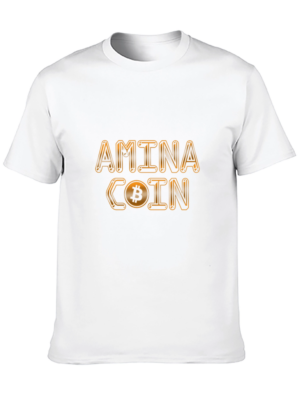 Amina Coin Bitcoin T-Shirt - Black