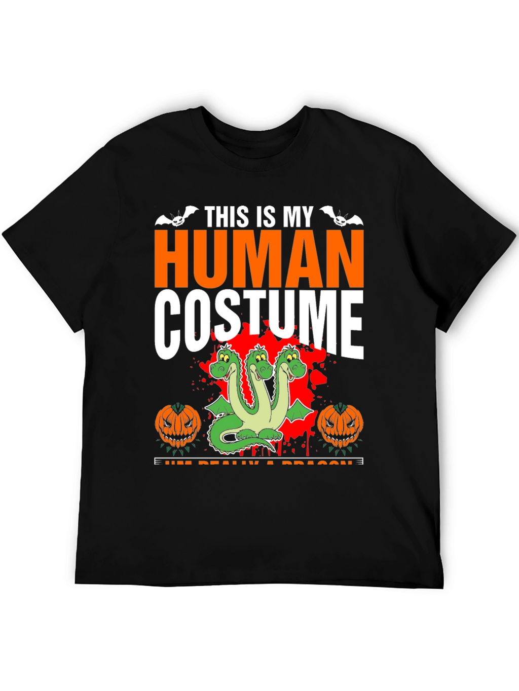 Halloween Dragon Costume T-Shirt